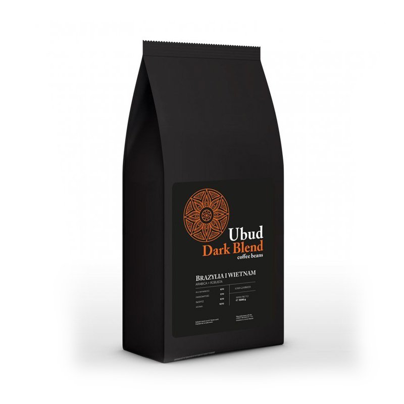Ubud Coffee Dark Blend 1kg - Świeżo palona