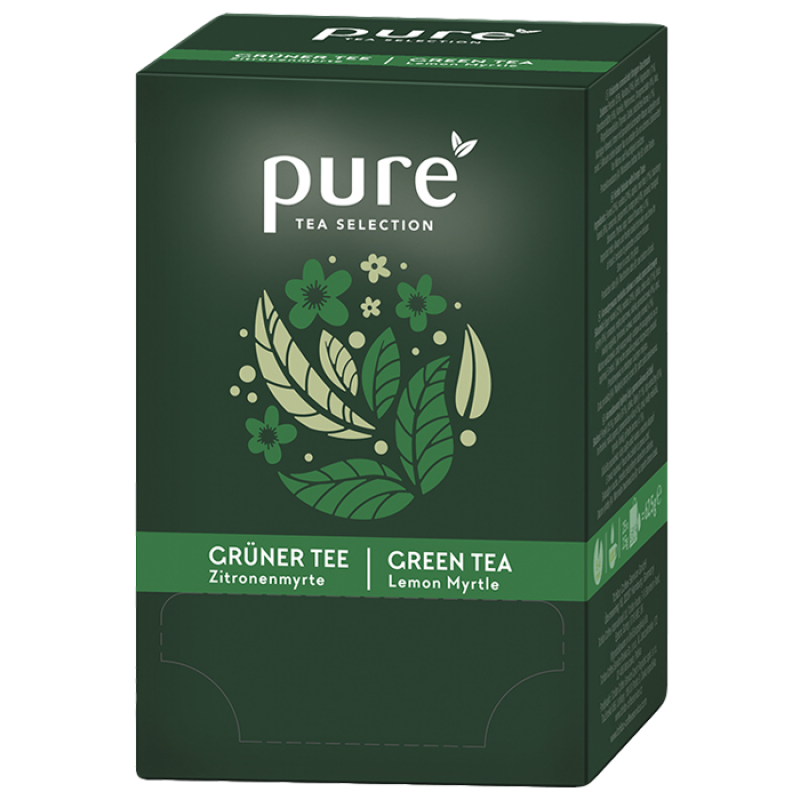 Tchibo Pure Herbata Zielona z Mirtem Cytrynowym 25 saszetek